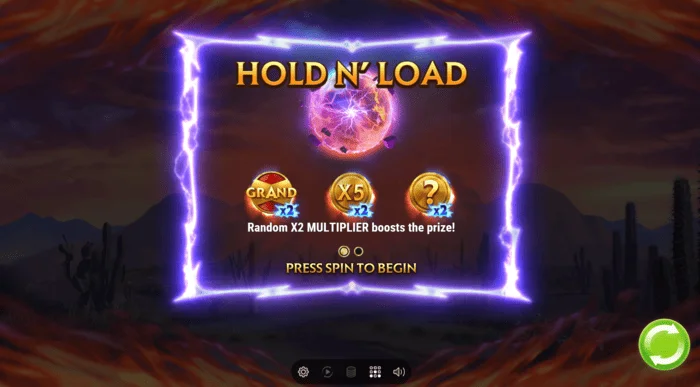 Trò chơi có thưởng Colt Lightning Inferno